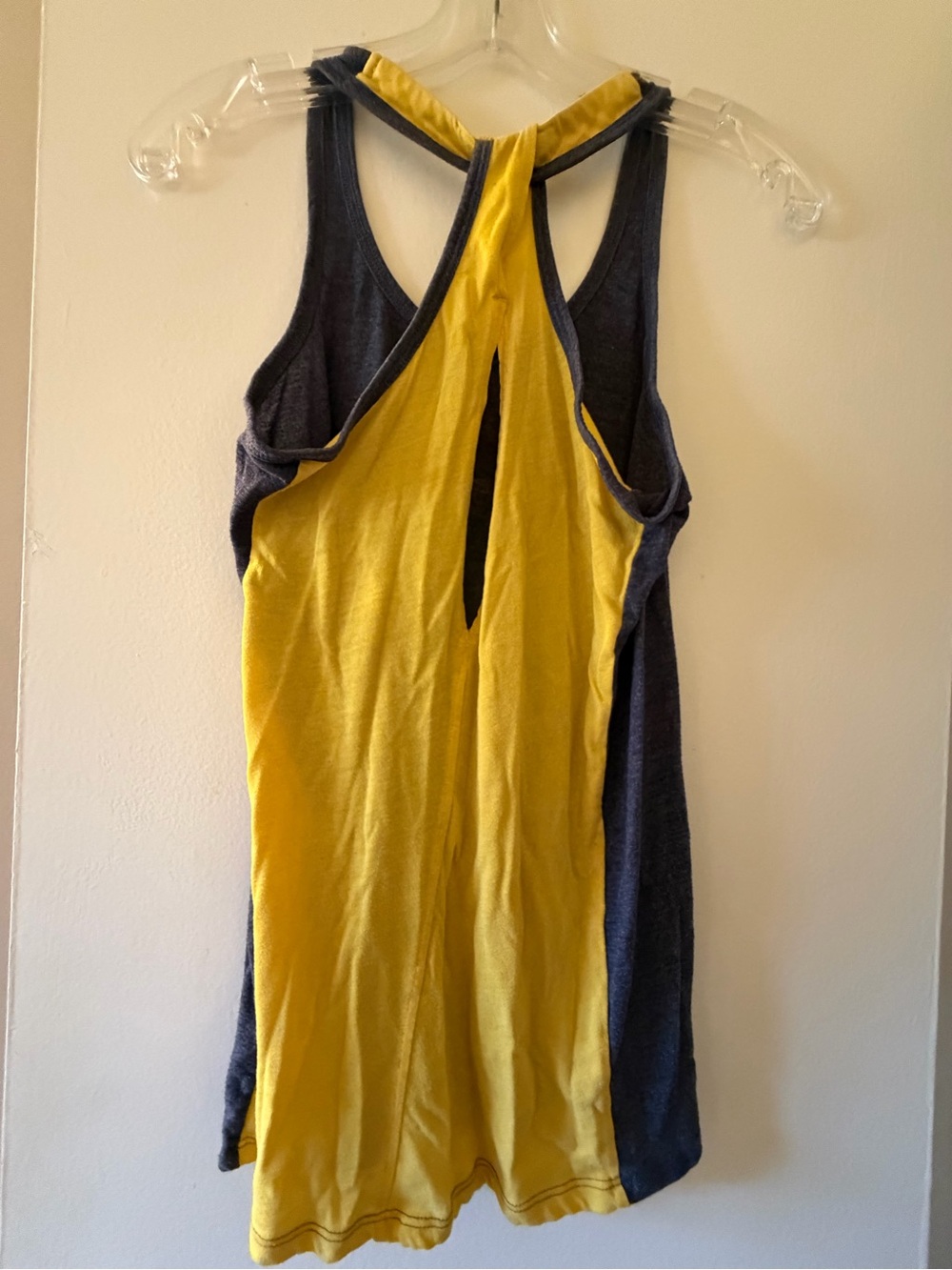 NAU Lumberjacks Rivalry Threads Gray and Gold Racerback Tank - Small - Picture 2 of 6